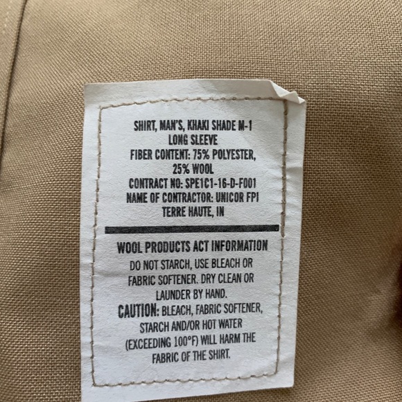 USMC military uniform size 15 - Picture 7 of 7